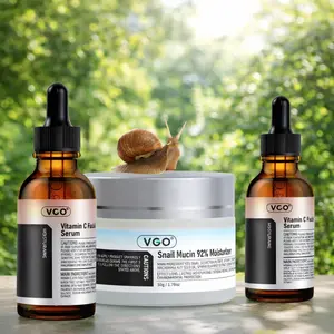 VGO Daily Face Care Duo – Serum + Snail Mucin Cream