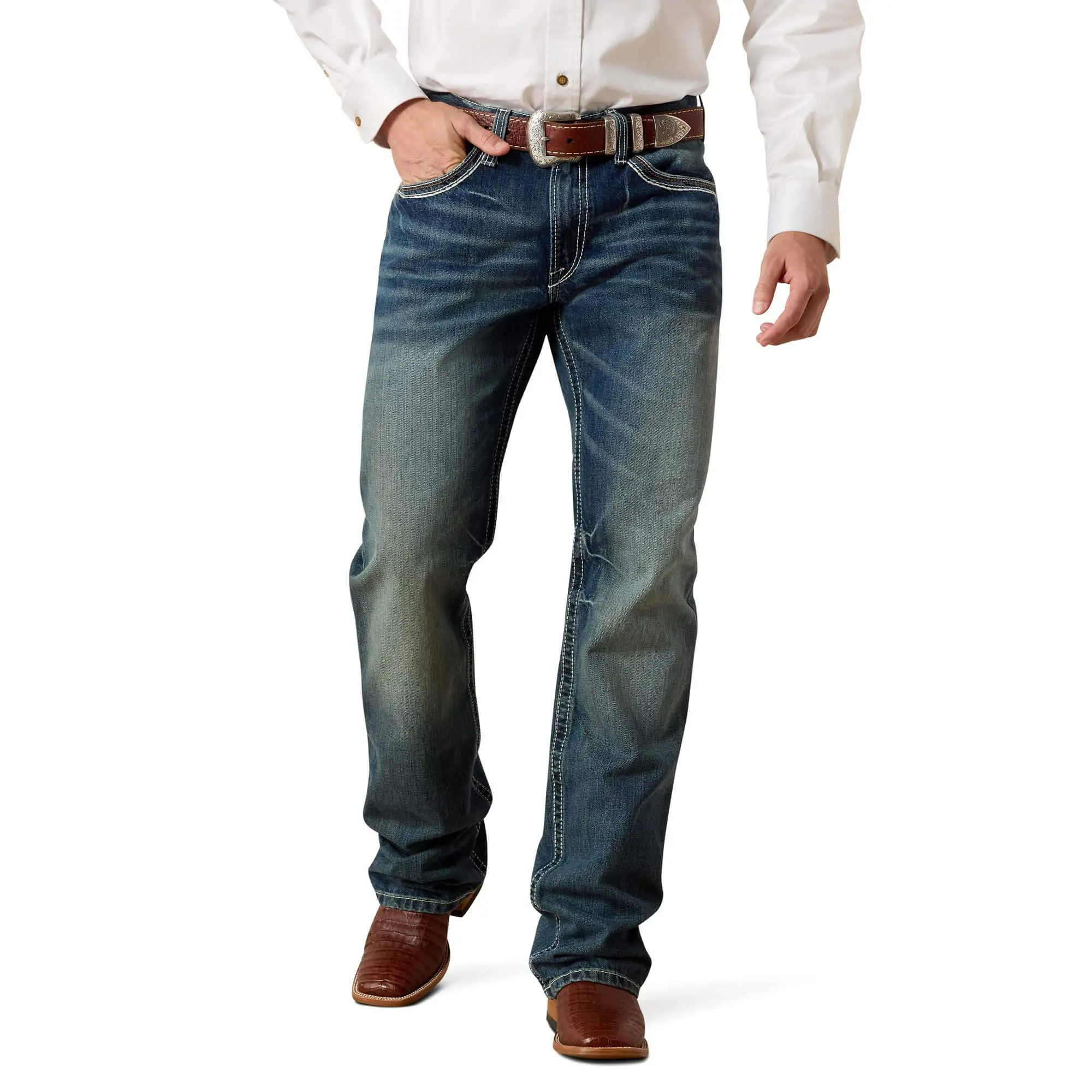 Men's M4 Low Rise Coltrane Boot Cut Jeans