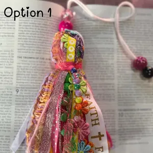 Handmade Bible Tassel Bookmark