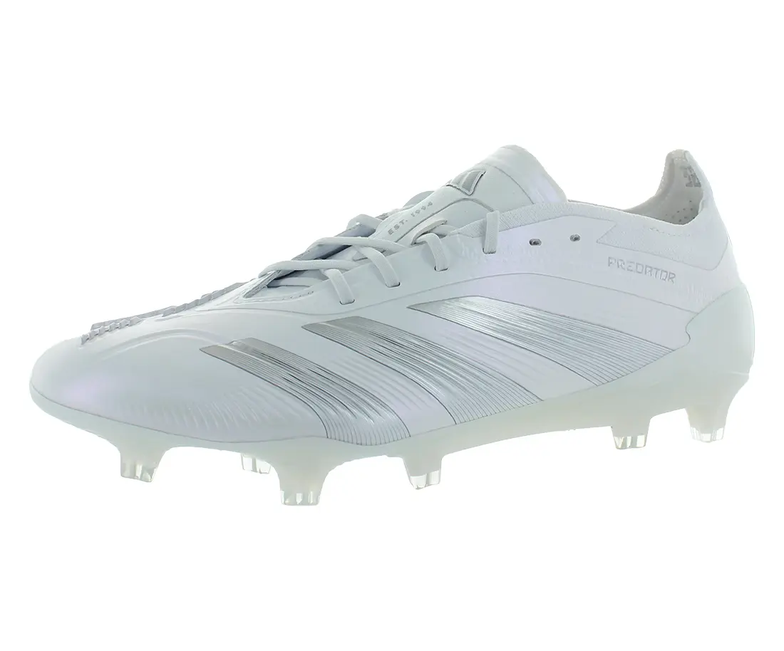 Adidas Predator Elite FG Soccer Cleats, Professional Colorblock Athletic Footwear with an FG Sole and Unisex Fit