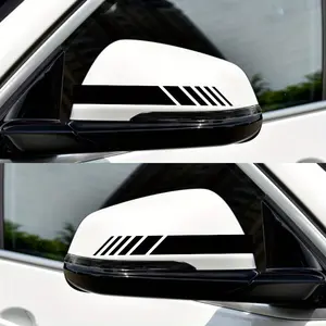 4Pcs Reflective JDM Car Sticker - Universal coated sticker with classic stripes, easy to install, suitable for vehicle exterior customization Decal For Cars