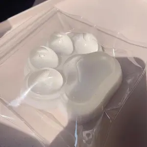 【2025 New】 MOBECK 5” X-Large Cat Paw Taba Squishy Toy, Clear Cat Paw Squeeze Toys, Kitty Fidget Toy for Stress Relief, Pinch Toys Family Squishy for Adult/Kids, Ultra Soft High Resilience Squishy Toys