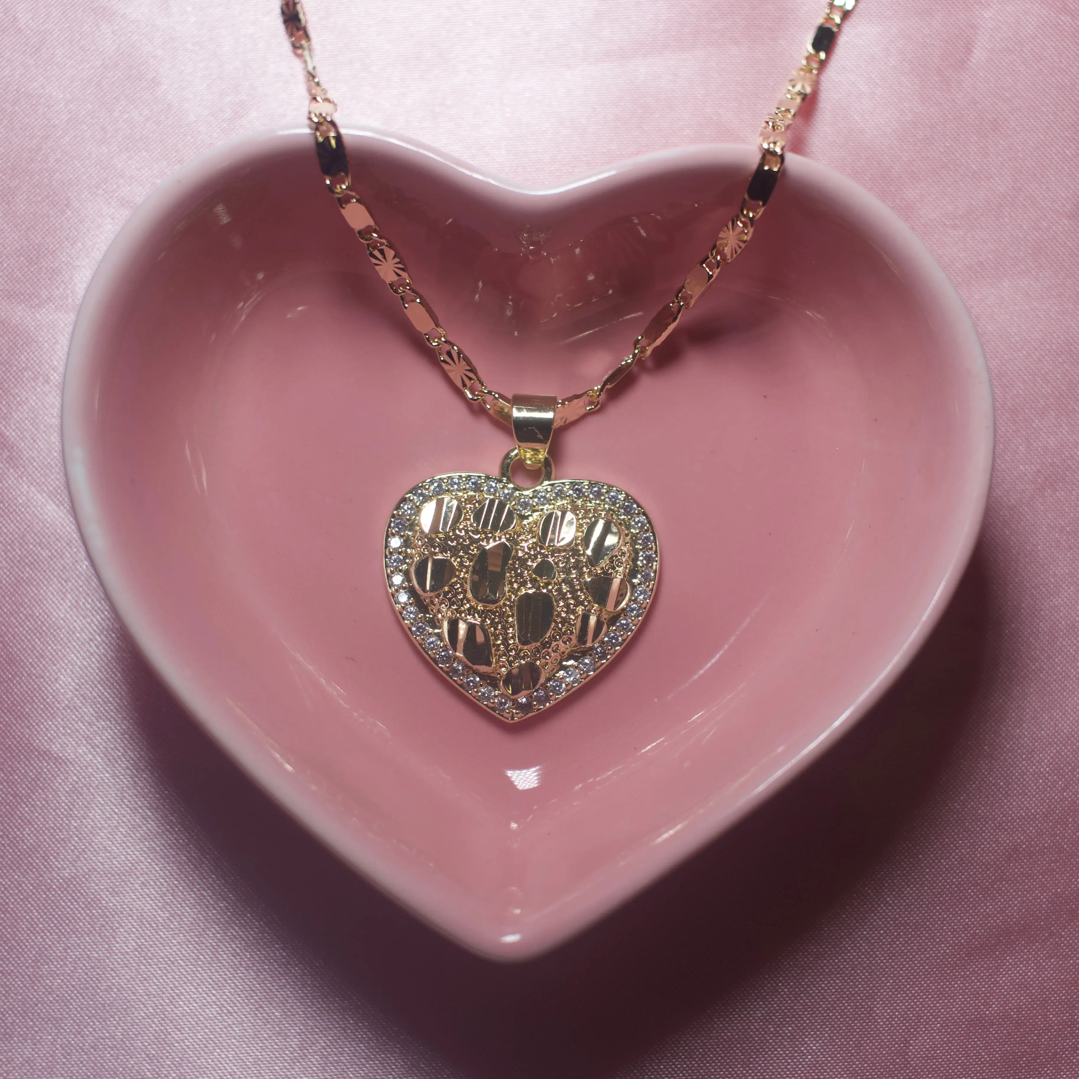 Heart Nugget Necklace