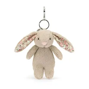 Jellycat Beige Bunny Keyrings – Stuffed Animal Keychains, Cute Animals, Fun Gift Ideas for Kids, Birthdays and Collectors, Keychains
