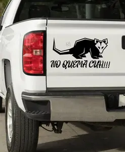 No Quema Cuh Truck Sticker, Hecho En Mexico, Sticker En Espanol, Spanish Truck Sticker