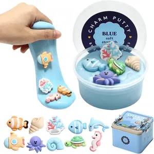 Therapy Putty with 10 Charms – (Sea Set) Soft Strength