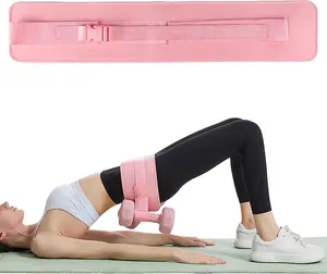 Adjustable Dumbbell Belt, Durable Dumbbell Hip Thrust Belt, Portable Dumbbell Thrust Band, Fitness Equipment Accessories for Home Gym