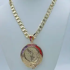 Rodriguezjewelry # 506 Necklace(10mm) # 3868 Pendant