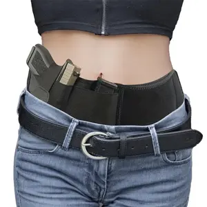 Ultimate Concealed Comfort Carry Belly Band Holster - Comfortable Waist Holster Fit for LCP, S&W M&P 40 Shield Bodyguard, Sig Sauer, Beretta, 1911, Smith and Wesson, Shield - Adjustable, Breathable, Ambidextrous, and Discreet Design for Men and Women