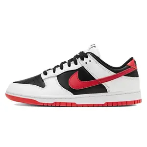 Nike Dunk Custom Wedding Shoes – Embroidered Dragon and Phoenix, Red and White, Unisex Low-Top Sneakers with Non-Slip, Cushioned, Durable Sole Verifiable, with credentials and supporting global authentication