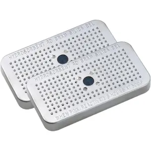 40gm 2 Pack Blue to Pink Rechargeable Reusable Desiccant Dehumidifier Mini Canisters Absorbers for Cameras Telescopes Safes Silica Gel Made in USA