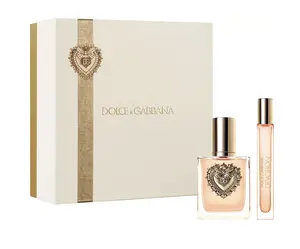 Devotion by Dolce & Gabbana 2Pcs Set ( 3.4oz EDP Spray + .33oz EDP Mini Spray ) for MEN