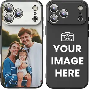 Custom Phone Cases with Photos Logos for iPhone & Samsung Personalized Design No Warranty Compatible with iPhone and Samsung Phones