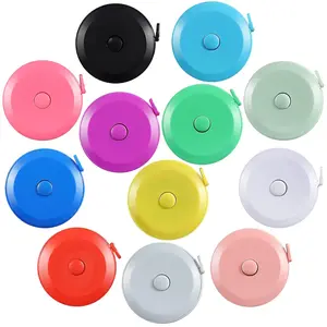Soft Rtractabl Masuring Tap Doubl-Scal 60-Inch/150cm for  Masuring Mtric Tap Masur Swing Craft Cloth Tap Masur Tailor Cloth Knitting Hom Craft Masurmnts (12 Colors)