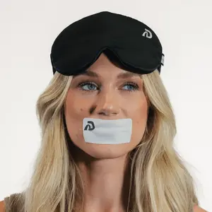 Dream Recovery Bamboo Silk Mouth Tape - USA Made Non-Toxic Anti-Snoring Prevents Dry Mouth Improved Sleep Quality Gentle Night Sleep Aid Hypoallergenic Organic Material