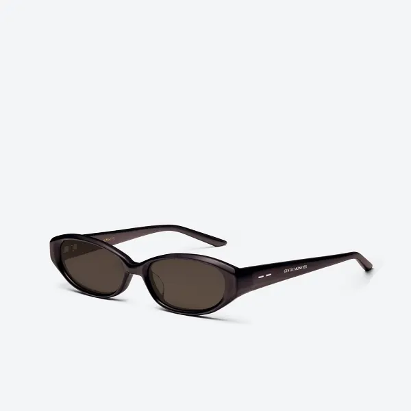 GENTLE MONSTER Monica R11 Red Frame Brown Lenses Cat-eye Shape