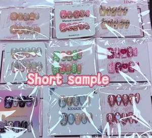 Jojo(8870)gc.Summer vibe 5 pairs for $21 mystery box（selectable size+length）