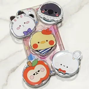 Chibi Love and Deepspace Magnetic Adhesive Phone Grip Plushie Emotes Rafayel Xavier Zayne Sylus Caleb