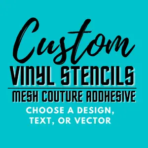 Custom Vinyl Mesh Stencil-Reusable Stencil/ Silkscreen Stencil/Mesh Stencil/ Chalkboard Painting/ Chalk Painting/ Acrylic Painting/ wood Sign Stencil/ Living Room Sign/ Kitchen/ Inspirational Sign/ Adhesive Transfer/ Crafting Supplies/ DIY projects
