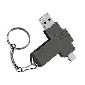 High Speed Solid State USB Drive 1TB Mobile Phone Hard Drive Type-C Dual Interface Mobile Computer Large Capacity USB Drive