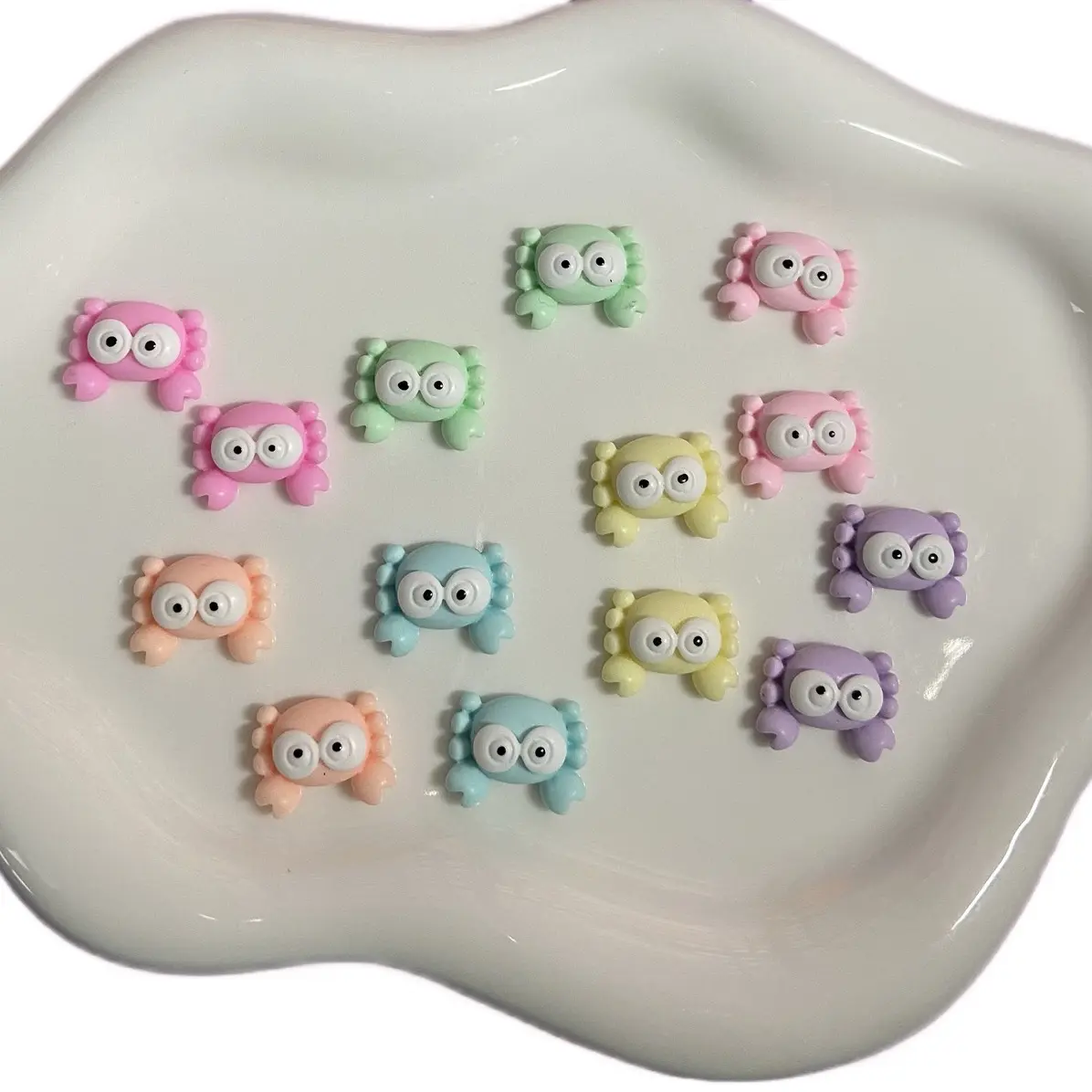 Set of 14 Crab DIY Charms Charm