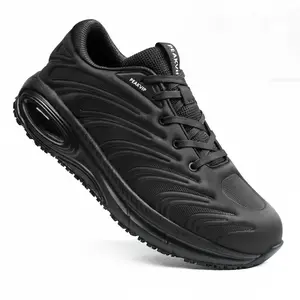 Men's Non Slip Chef Shoes | Arch Support Walking Shoes, Waterproof Oil Resistant Work Sneakers for Kitchen & Food Service
