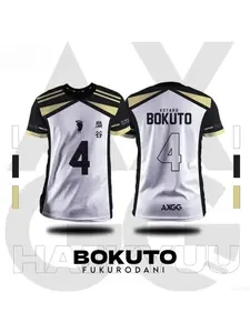 Haikyuu Fukurodani Bokuto Anime Men T-Shirts 2025 New Summer Fashion Casual Jersey Round Neck Top Short-Sleeve Tee Men Clothing