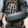 Adults' High-Strength Cast Iron Alloy Tactical Training Arm Cover - 17.5in(44.5cm)x6.5in, 1140g Metal Handheld Protector with Ergonomic Grip & Control, Lightweight Archery Protective Gear, Men’s Gift, Accessories Adults