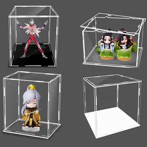 Transparent Acrylic Display Case for Action Figures & Collectibles Box Boxes Organiser Cabinet