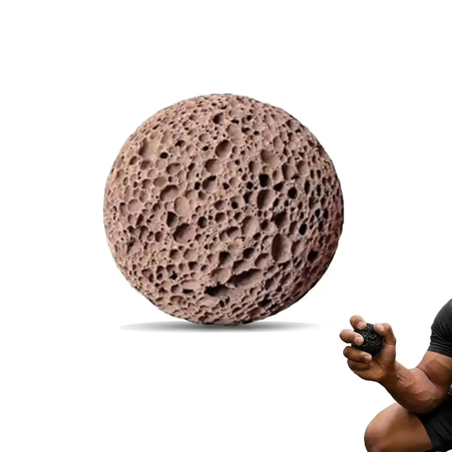 Hand Callus Ball, Moon Shape Grip Ball, Stress Relief Tool, Rock Climbing Grip Trainer, Sweat-Resistant Grip Enhancer, Excellent Grip, Forearm Grip Strengthener, Hand Grip Exerciser, Portable Workout Accessory, Hand Strengthening Devices