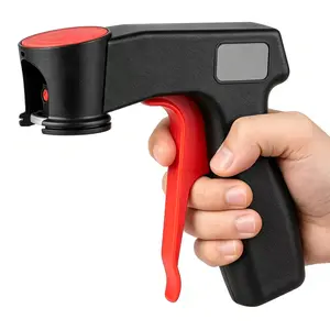 Ergonomic Spray Paint Assist Handle - Universal Spray Can Trigger Tool for Home Renovators, Furniture Restoration, Wall Painting