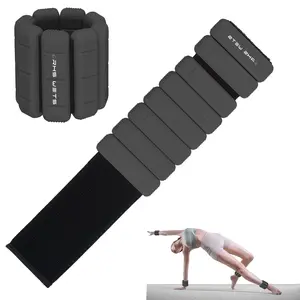 Adjustable Wrist Weights - Set of 2 ((1lb & 2lb)) | Wearable Wrist & Ankle Weights Bracelet for Yoga, Dance, Barre, Pilates, Cardio, Aerobics, Walking