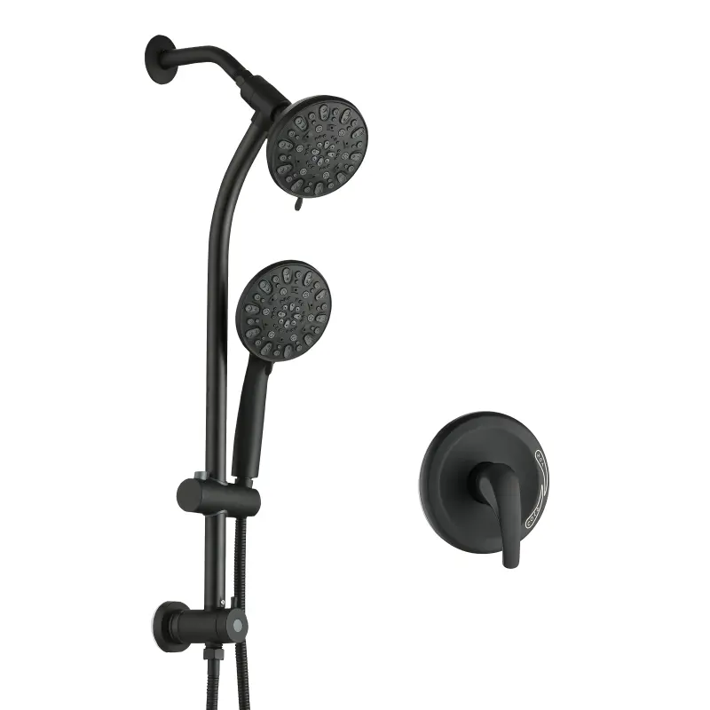 Dual Shower System with Handheld 7-Spray