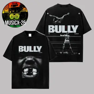 [X-26] Bully - YE 12th Album Merch 2026 V3 Official Premium Cotton Soft T-Shirt For Ye Fans, Kanye Hip-Hop Shirt, Gift For Ye Fan Graphic Tee, Bully Album Fan Merch Shirt