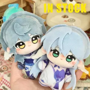 10cm Honkai: Star Rail Anime Figure Sunday Robin Plush Keychain Bag Backpack Pendant Customized Soft Stuffed Plush Cute Gift Toy