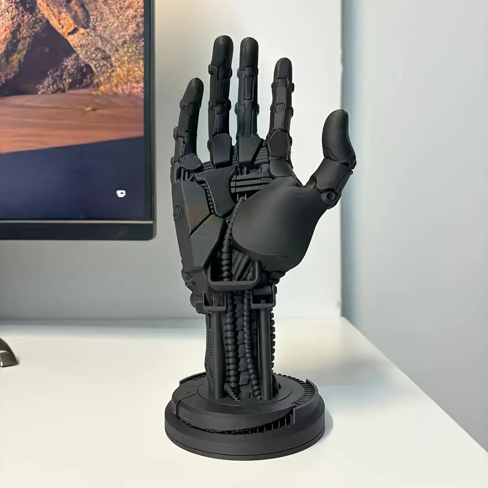 Cyberpunk-Inspired Game Controller Stand, Stylish Desktop Holder, Universal Holder, Compatible with Xbox, Ps4, Ps5, Earphone & Phone, Desk Accessory