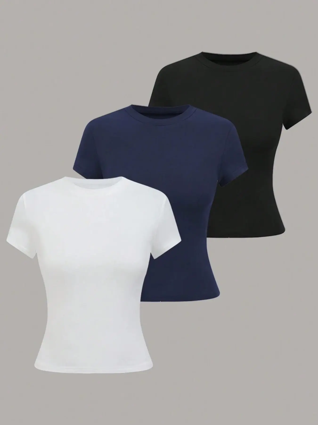 Black + White + Navy Blue