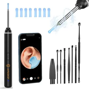 Ear Wax Removal Tool,Ear Cleaner with 1920P HD Camera, Ear Wax Removal Kits with 8 Pcs,Waterproof Otoscope with 6 LED Lights, Comfort,Gift, Perfect Mother's Day Gift for Mom