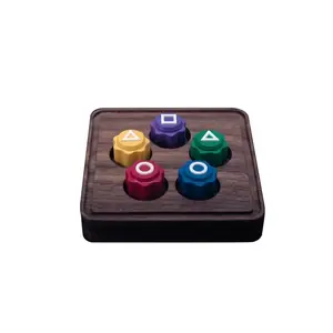 Korean Traditional Play Game, 1/3/5 Sets Korean Folk Game, Gonggi Jack Stone Pebbles Set, Korean Folk Game Set, Hand Eye Coordination Training Toy, Family Fun Game, Board Family Games, Gift Packaging for Party, Festival