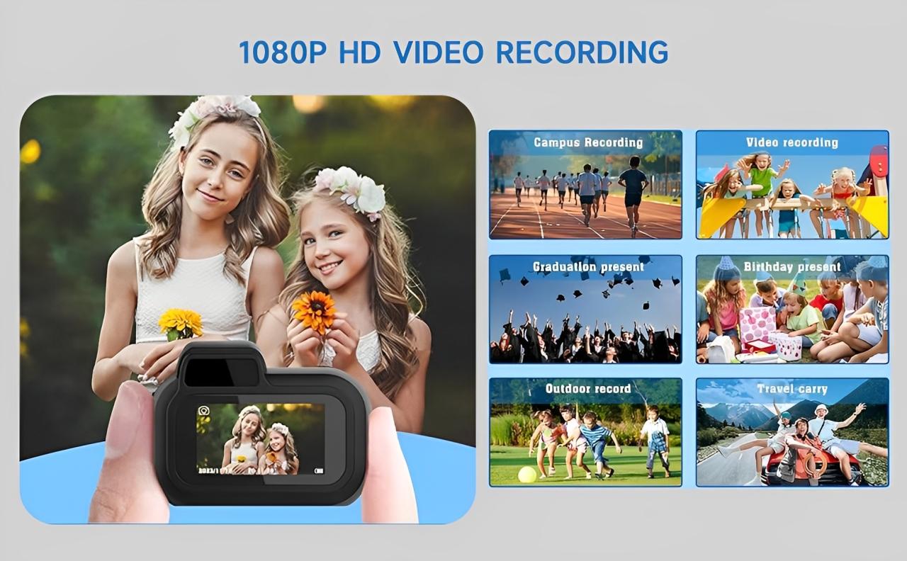 Keychain Camera, 1080P Mini Pixel Camera, Micro Mini DV/Camcorder, Long Battery Life for Indoor and Outdoor use (32G) Compact Digital Hd Capture Compact Mini HD Keychain Camera, Christmas Gifts