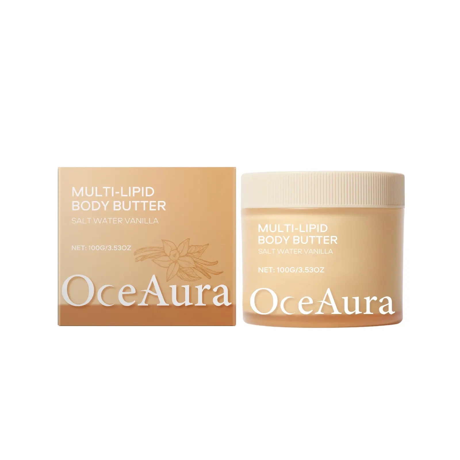 Vanilla Body Lotion, Smooth and Shiny, Moisturizing and Hydrating, Nourishes Skin，Gentle Formula