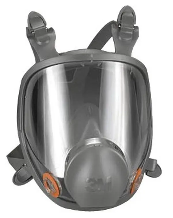 3M OH&ESD 142-6700 Small Industrial Grade Full Face Respirator, Cool Flow Valve, Dual Airline Modes, Moisture Resistant Work Safety Equipment, Reduces Heat and Moisture Buildup for Home Improvement Use