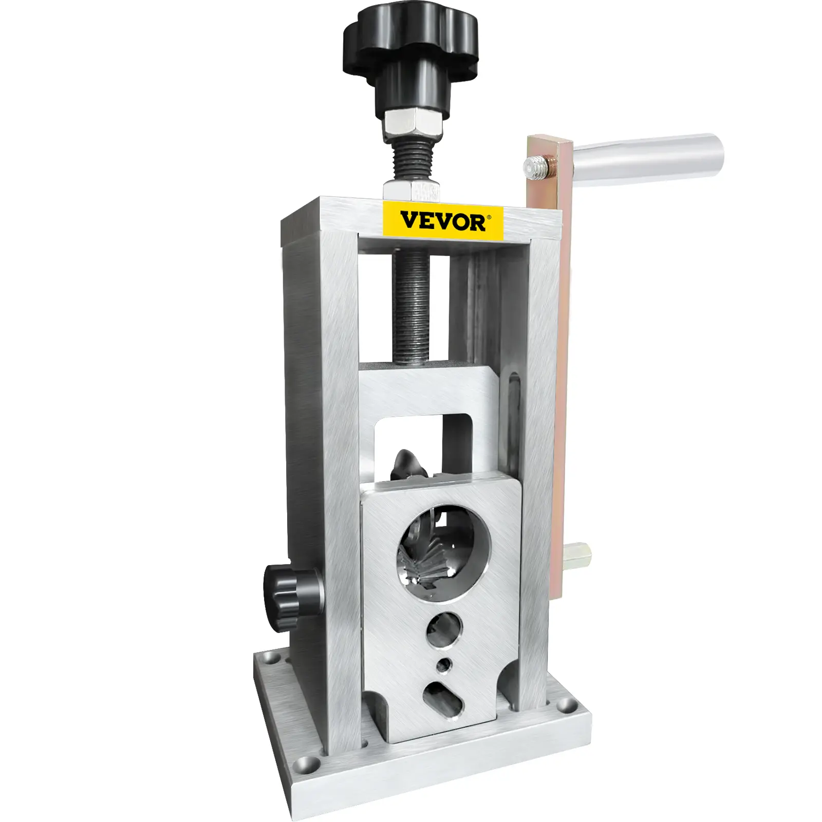 【Summerfinds】VEVOR Heavy Duty Hardware Wire Stripping Machine0.06-1.57 in Drill Powered & Manual Copper Stripper Tools with Heat Treated Steel Ultra Long Lasting BladeCompact Portable for Scrap Cable Peeling Recycling