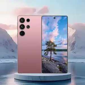 S25 Ultra Unlocked 5G Android 14 Smartphone.12GB+512GB,6.8" HD Display,68MP+108MPCam,6800mAh, Dual Card, Built-in Pen, FaceUnlock, , Case & Protector