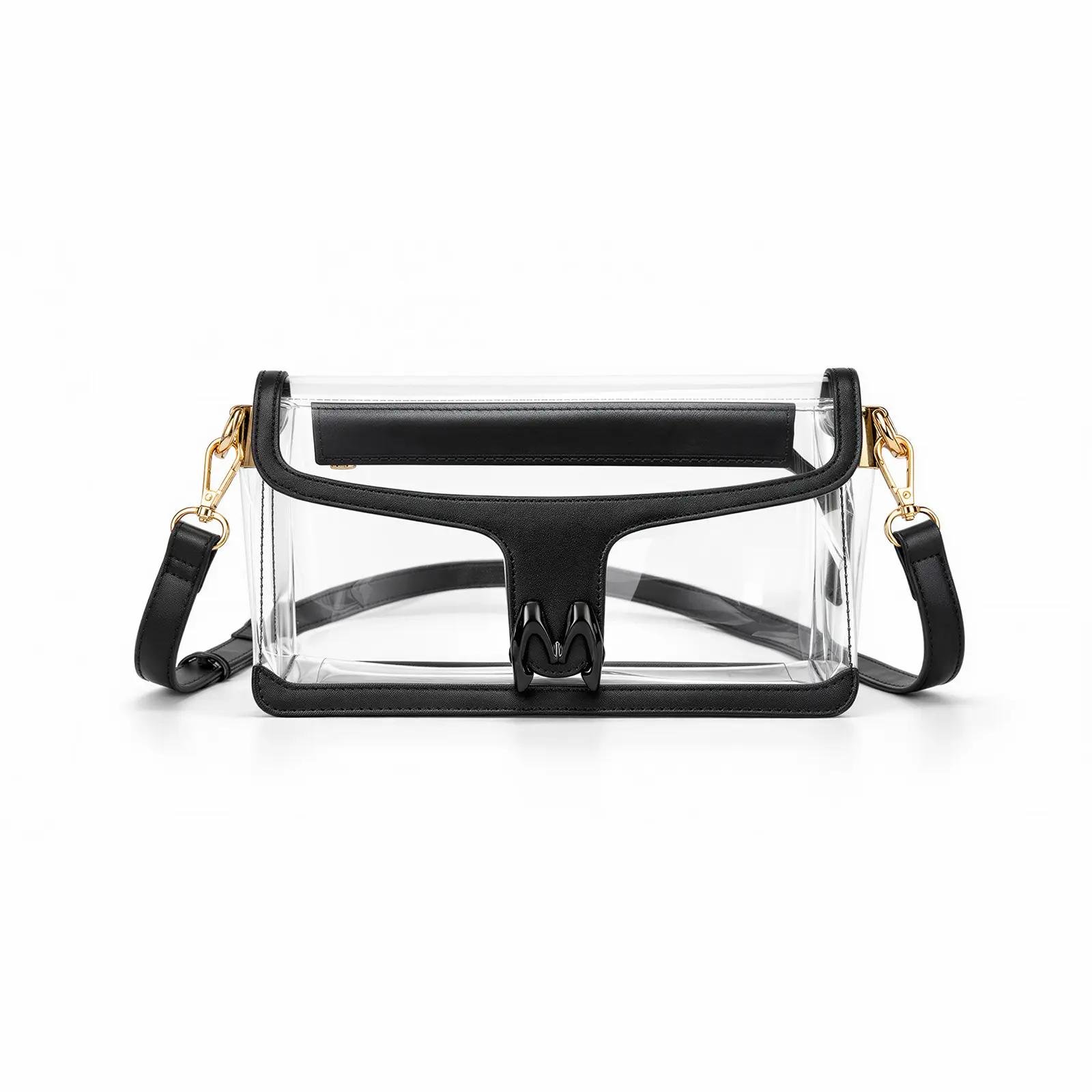 Milan Chiva Clear Crossbody Bag Stadium Approved for Women, Waterproof Clear Purse for Stadium Events Concerts Sports