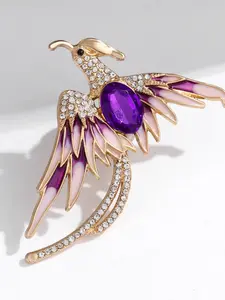 Phoenix Bird Brooch Jacket Accessory for Women, Elegant Gift for Friends, Unique Fashion Pin, Perfect for Outerwear Decoration, Brooch Pins
