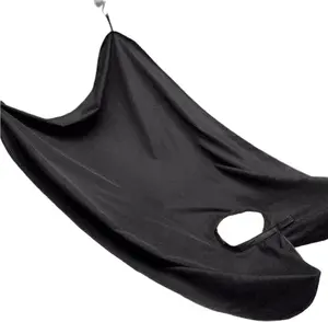 Beard Bib Apron Hair Catcher for Shaving Non-Stick Shave Cape Grooming Accessories Gifts for Men Husband Father