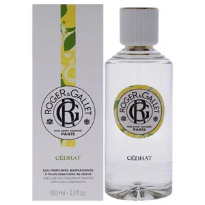 Cedrat Citron by Roger & Gallet for Unisex - 3.3 oz Fresh Fragrant Water Spray