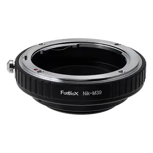 Fotodiox Lens Adapter - Compatible with Nikon F Mount D/SLR Lenses to M39 Screw Mount System Cameras