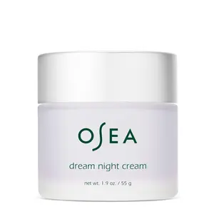 OSEA Dream Night Cream - Overnight Bio Retinol Moisturizer for Hydrating & All Skin Types 1.9 oz with Hyaluronic Acid & Exfoliant